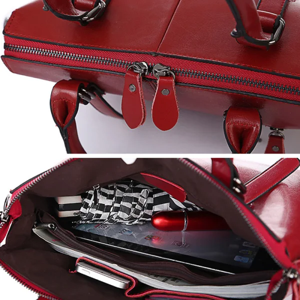 Modest / Simple Red Square Handbag Shoulder Bags Messenger Bag Crossbody Bags 2021 Leather Casual Women's Bags
