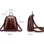 Fashion Coffee Backpacks 2021 Leather Casual Women's Bags