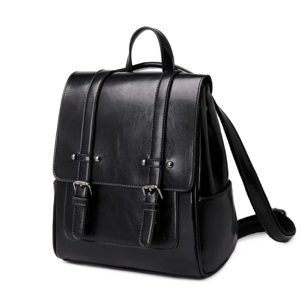 Tan Square Satchel Backpacks 2021 Leather Casual Women's Bags