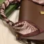 Vintage / Retro Brown Square Handbag Shoulder Bags Messenger Bag 2021 PU Women's Bags