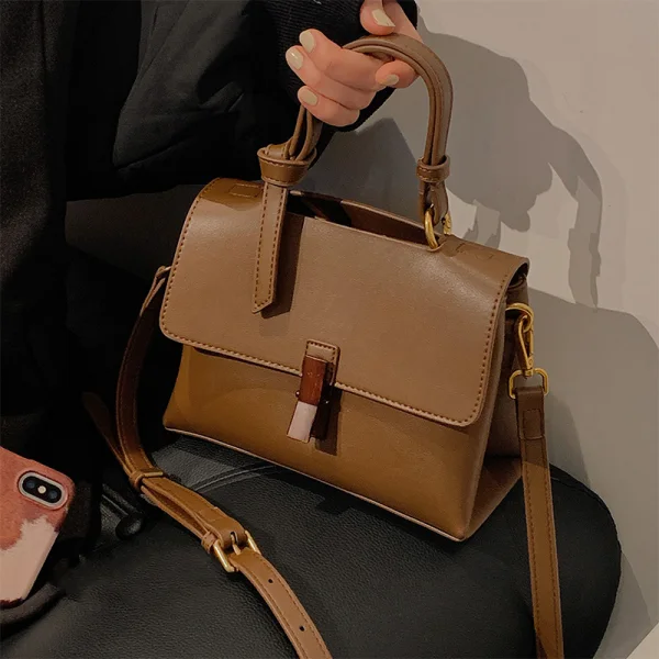 Vintage / Originale Carrés Sac à main Sac de messager 2021 PU Désinvolte Sacs Pour Femmes