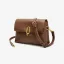 Fashion Square Coffee Messenger Bag Crossbody Bags 2021 PU Women's Bags