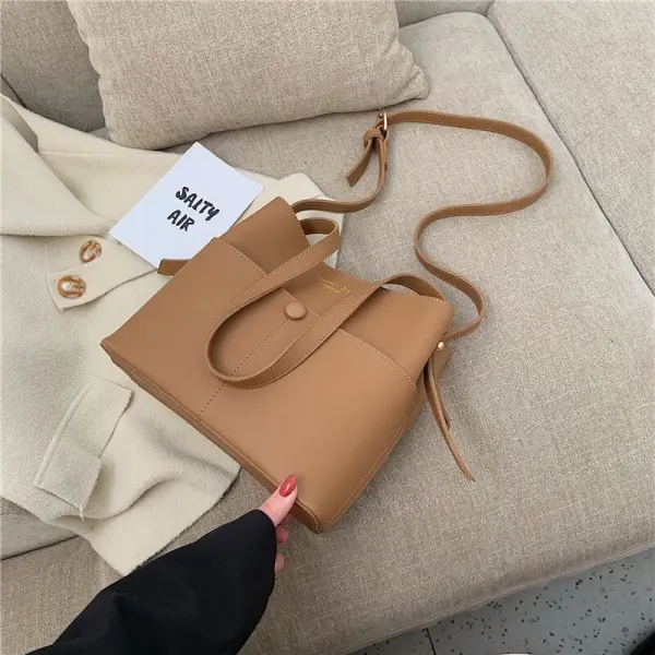Vintage Kwadratowe Burgund Torby naramienne Torba kurierska Torby Crossbody 2021 PU Przypadkowy Torby Damskie