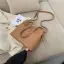 Vintage Kwadratowe Burgund Torby naramienne Torba kurierska Torby Crossbody 2021 PU Przypadkowy Torby Damskie