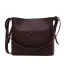 Vintage Kwadratowe Burgund Torby naramienne Torba kurierska Torby Crossbody 2021 PU Przypadkowy Torby Damskie