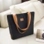 Modest / Simple Square Tote Bag Shopping Bag Shoulder Bags 2021 Canvas Casual Women's Bags