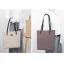 Modest / Simple Square Beige Tote Bag Shopping Bag Shoulder Bags 2021 Canvas Casual Women's Bags