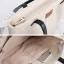 Modest / Simple Square Beige Tote Bag Shopping Bag Shoulder Bags 2021 Canvas Casual Women's Bags
