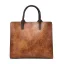3 pièces Marron Sacs à bandoulière Sac à main Portefeuille 2021 PU Désinvolte Sacs Pour Femmes
