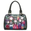 6-piece Multi-Colors Fancy Shoulder Bags Handbag Messenger Bag Wallet Purse Key Case 2021 Cartoon Printing PU Women's Bags