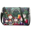 6-piece Multi-Colors Fancy Shoulder Bags Handbag Messenger Bag Wallet Purse Key Case 2021 Cartoon Printing PU Women's Bags