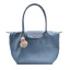 Fashion Navy Blue Tote Bag Shoulder Bags Handbag 2021 Canvas Casual Women's Bags
