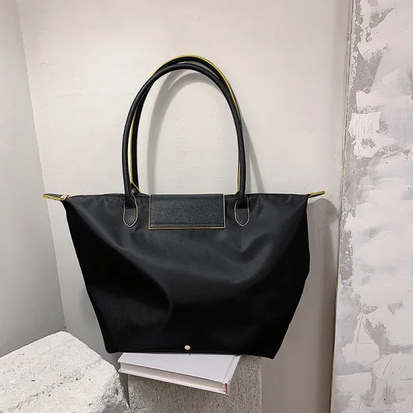 Fashion Navy Blue Tote Bag Shoulder Bags Handbag 2021 Canvas Casual Women's Bags