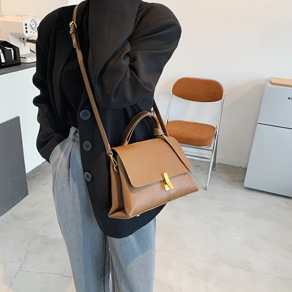 Fashion White Square Shoulder Bags Messenger Bag Handbag 2021 PU Women's Bags