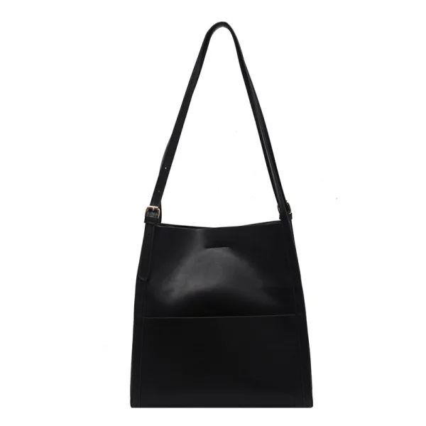 Modest / Simple Square Shoulder Bags Tote Bag Shopping Bag 2021 PU Casual Women's Bags