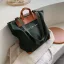 Modest / Simple Khaki Square Tote Bag Shopping Bag Shoulder Bags 2021 Canvas Casual Women's Bags