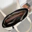 Modest / Simple Black White Square Tote Bag Shopping Bag Shoulder Bags 2021 Canvas Casual Women's Bags