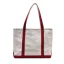 Modest / Simple Black White Square Tote Bag Shopping Bag Shoulder Bags 2021 Canvas Casual Women's Bags