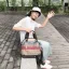 Vintage / Retro Multi-Colors Shoulder Bags Messenger Bag Handbag 2021 Canvas Casual Women's Bags