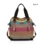 Vintage / Retro Multi-Colors Shoulder Bags Messenger Bag Handbag 2021 Canvas Casual Women's Bags
