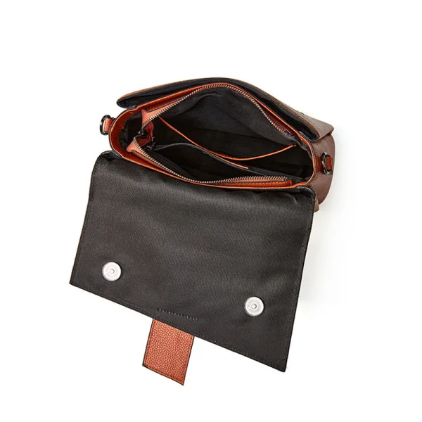 Fashion Tan Square Handbag Shoulder Bags Messenger Bag 2021 Alligator Print Leather Women's Bags