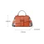 Fashion Tan Square Handbag Shoulder Bags Messenger Bag 2021 Alligator Print Leather Women's Bags