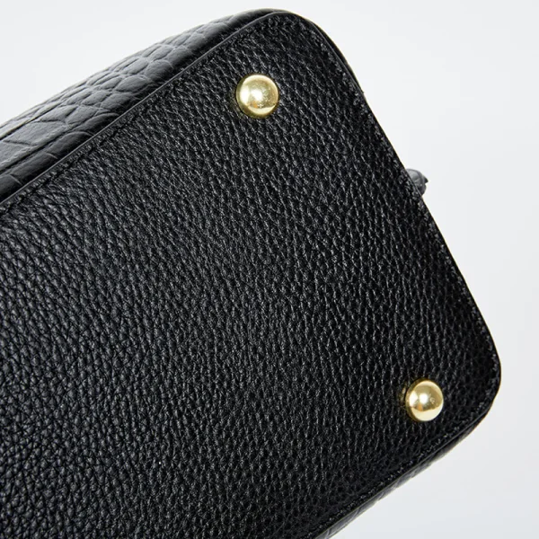 Fashion Burgundy Square Handbag Shoulder Bags 2021 Alligator Print Leather Women's Bags
