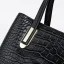 Fashion Burgundy Square Handbag Shoulder Bags 2021 Alligator Print Leather Women's Bags