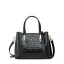 Fashion Burgundy Square Handbag Shoulder Bags 2021 Alligator Print Leather Women's Bags