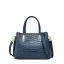 Fashion Burgundy Square Handbag Shoulder Bags 2021 Alligator Print Leather Women's Bags