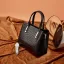 Fashion Burgundy Square Handbag Shoulder Bags 2021 Alligator Print Leather Women's Bags
