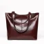 Modest / Simple Brown Square Handbag Shoulder Bags 2021 Leather Casual Women's Bags