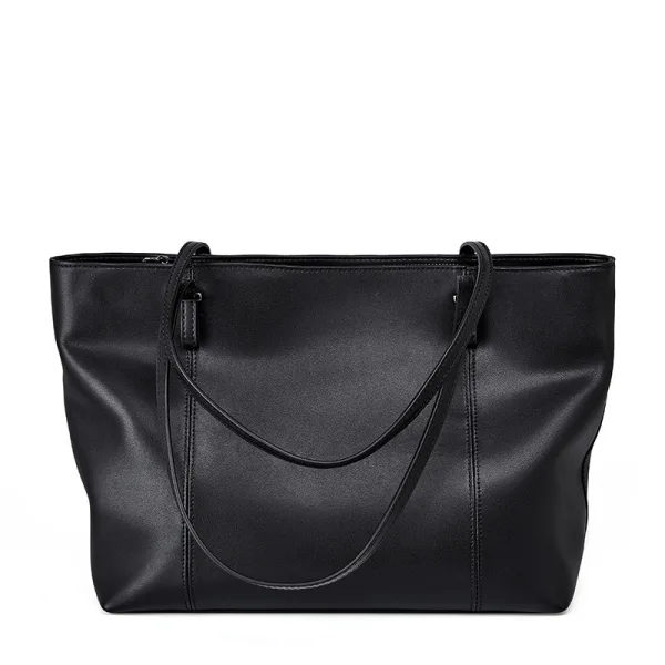 Modest / Simple Tan Tote Bag Handbag Shoulder Bags 2021 Leather Casual Women's Bags