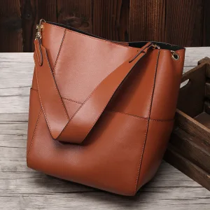 Vintage Retro Tan Shoulder Bags 2021 Leather Casual Women S Bags