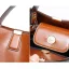 Modest / Simple Tan Square Handbag Messenger Bag Shoulder Bags 2021 Leather Casual Women's Bags