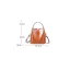 Modest / Simple Tan Square Handbag Messenger Bag Shoulder Bags 2021 Leather Casual Women's Bags