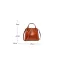 Classic Brown Square Handbag Messenger Bag Shoulder Bags 2021 Leather Casual Women's Bags