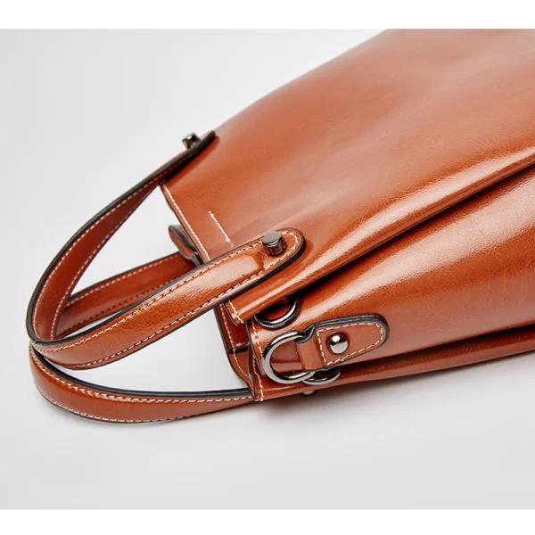 Classic Brown Square Handbag Messenger Bag Shoulder Bags 2021 Leather Casual Women's Bags
