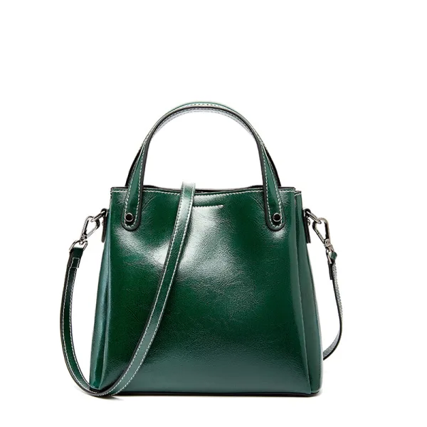 Classic Brown Square Handbag Messenger Bag Shoulder Bags 2021 Leather Casual Women's Bags