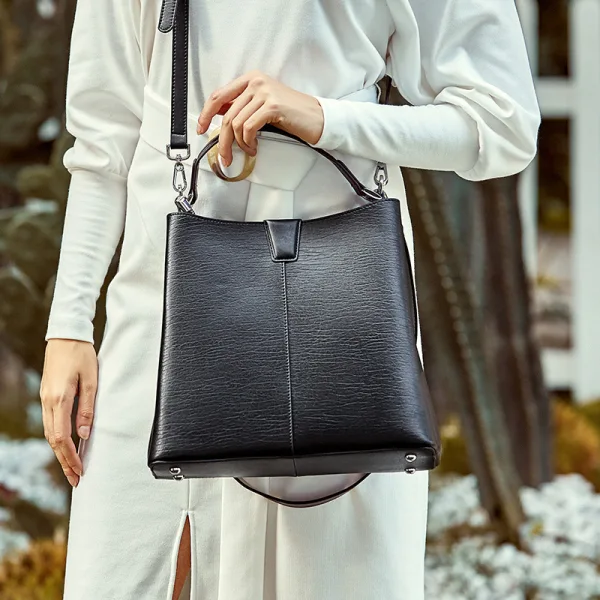 Modest / Simple Yellow Square Handbag Messenger Bag Shoulder Bags 2021 Leather Casual Women's Bags