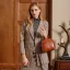 Vintage / Retro Brown Handbag Messenger Bag Shoulder Bags 2021 Leather Women's Bags