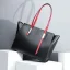 Minimalist Navy Blue Square Tote Bag Shoulder Bags 2021 Leather Casual Women's Bags