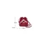 Fashion Burgundy Shoulder Bags Messenger Bag 2021 PU Casual Women's Bags
