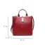 Fashion Burgundy Square Messenger Bag Handbag Shoulder Bags 2021 Alligator Print Leather Women's Bags