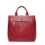 Fashion Burgundy Square Messenger Bag Handbag Shoulder Bags 2021 Alligator Print Leather Women's Bags