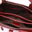 Fashion Burgundy Square Messenger Bag Handbag Shoulder Bags 2021 Alligator Print Leather Women's Bags