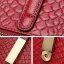 Fashion Burgundy Square Messenger Bag Handbag Shoulder Bags 2021 Alligator Print Leather Women's Bags
