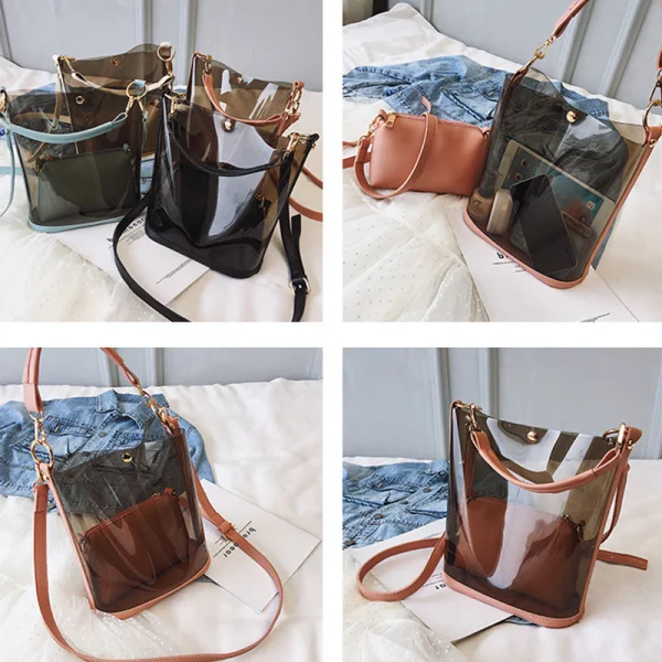 Transparent Handbag Messenger Bag Shoulder Bags 2021 PVC Women's Bags