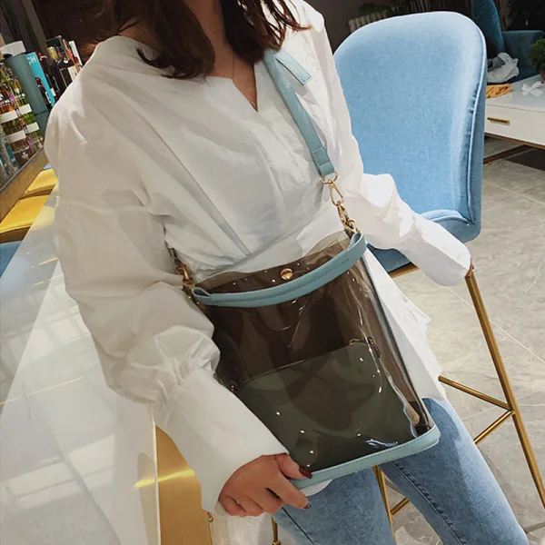 Transparent Handbag Messenger Bag Shoulder Bags 2021 PVC Women's Bags