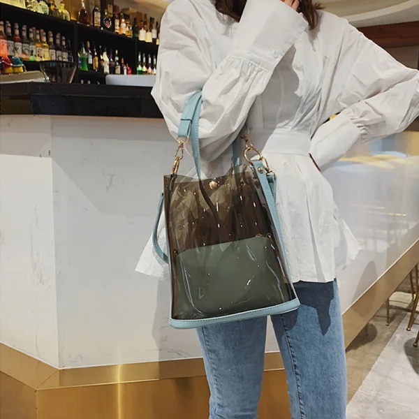 Transparent Handbag Messenger Bag Shoulder Bags 2021 PVC Women's Bags